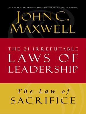 cover image of The Law of Sacrifice